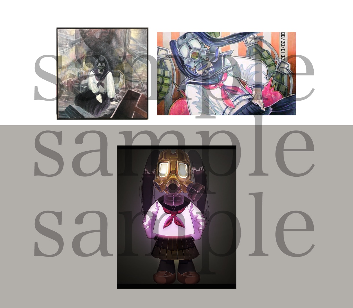 プロの画家×デザイナーが高品質絵画を制作致します ディレクション→デザイン→制作→納品迄お気軽にお任せ下さい イメージ4