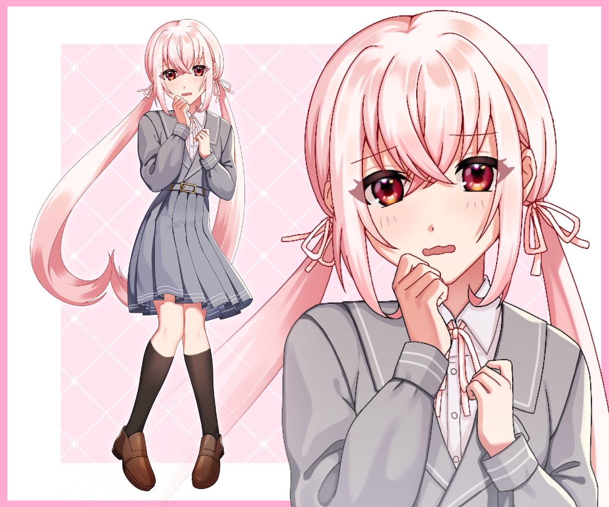 動画・SNS映え◎キラキラで素敵なイラスト描きます 動画用、スチル用、TRPGやVtuberデビューにも◎ イメージ8