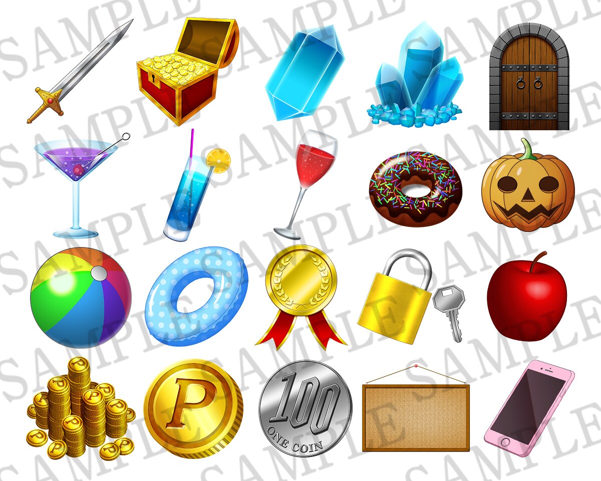 商用可！アイテム描きます ゲーム・製品・料理など、使い方は無限大！ イメージ3