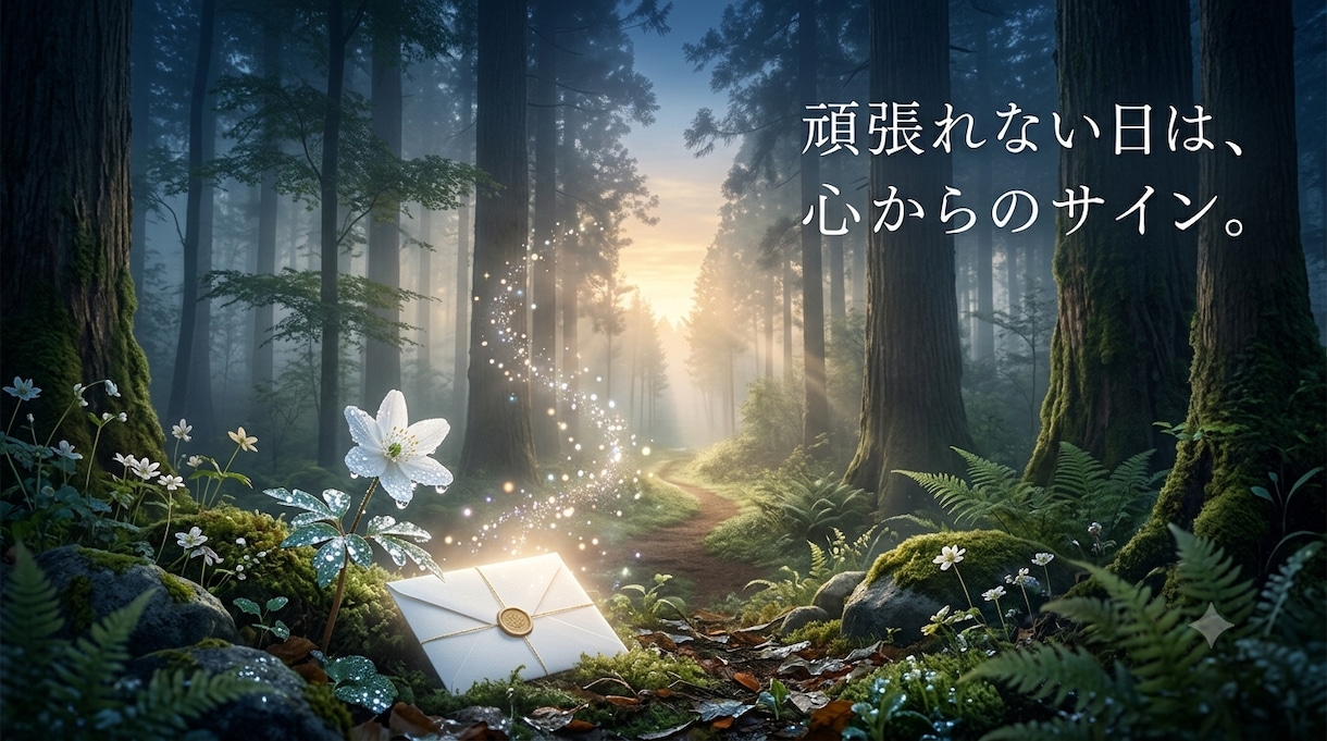 頑張れない本当の理由を読み解きます 頑張れない日は、心があなたを守る日 イメージ1