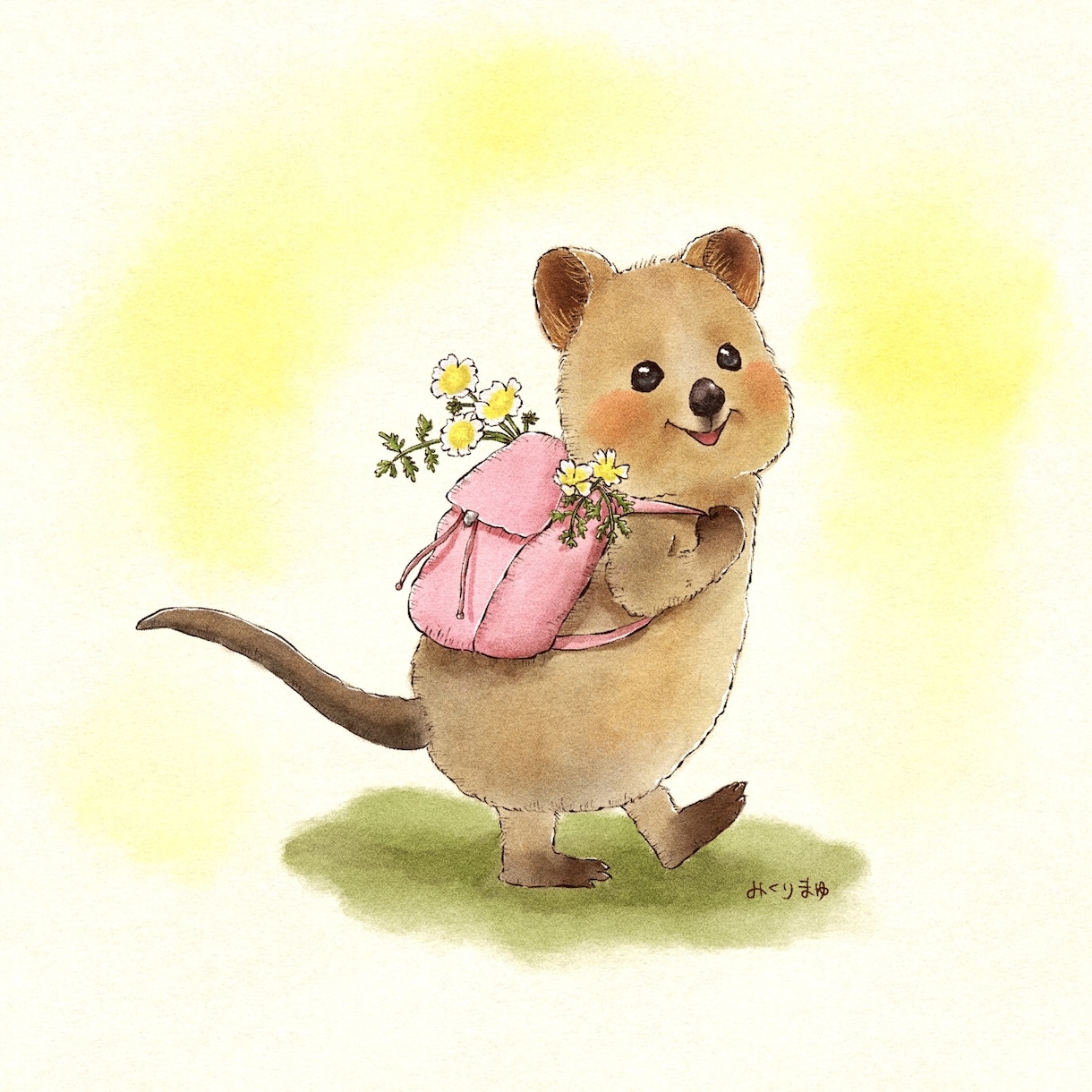 やさしい水彩の動物イラスト描きます お菓子缶や冊子の挿絵などにぴったりです。 イメージ7