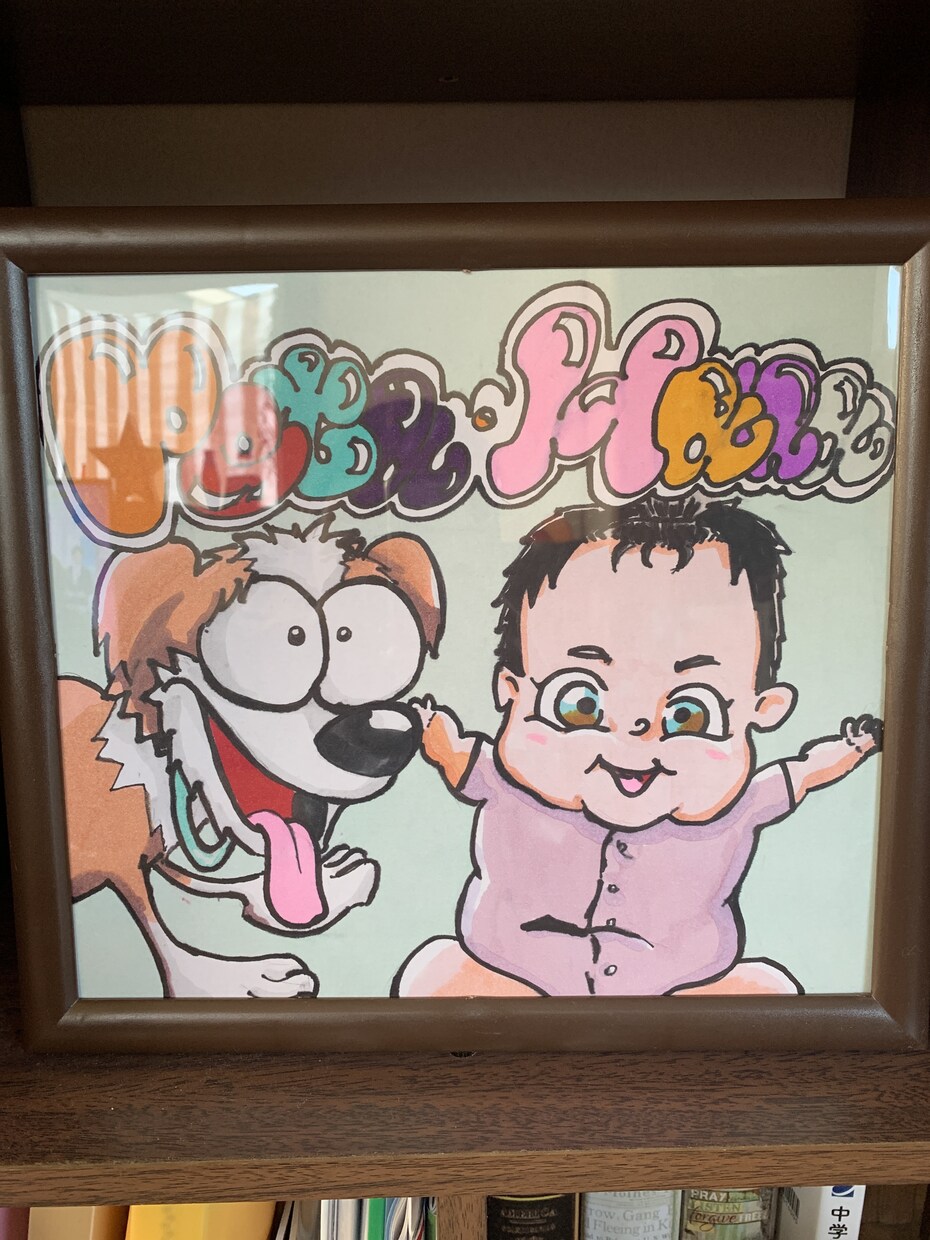 ペットとの似顔絵描きます アメリカンタッチの似顔絵を描きます⭐︎ イメージ1