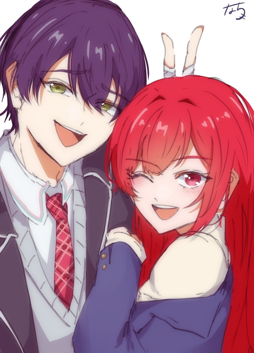 アイコン、イラスト、夢絵etcなんでも描きます 有償依頼お受け致します！最短1日納品！界隈不問！ イメージ2