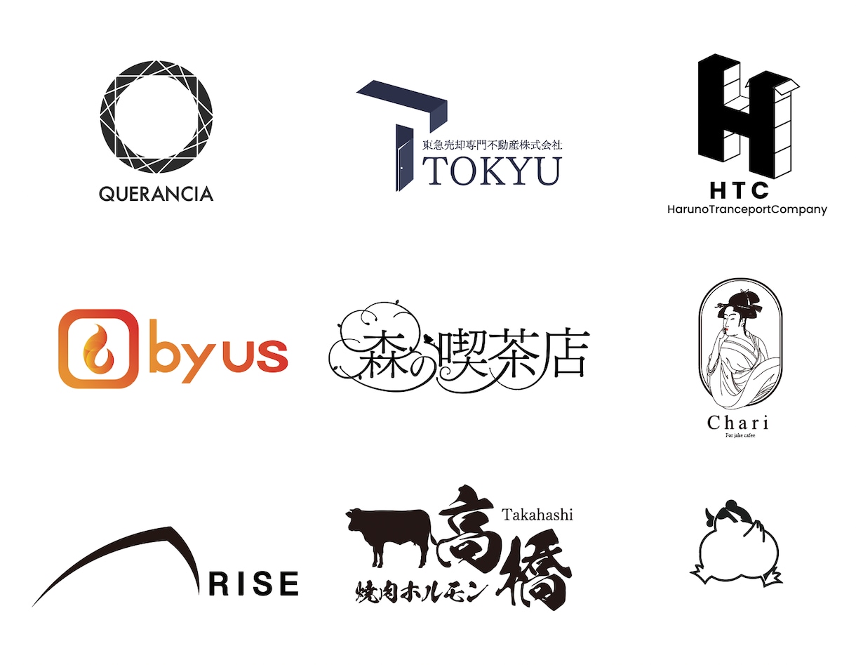 ビジョン、ブランド特性に合ったロゴデザインをします 競合他社との差別化が可能なロゴデザインを提供します イメージ1