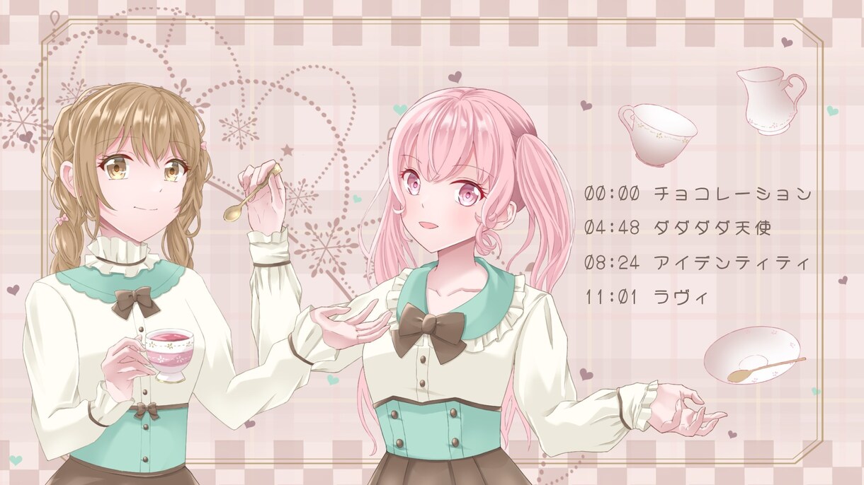 イラスト込みでMV（ミュージックビデオ）作ります ボカロ・歌ってみた・オリジナル楽曲等のMV制作にご利用下さい イメージ6