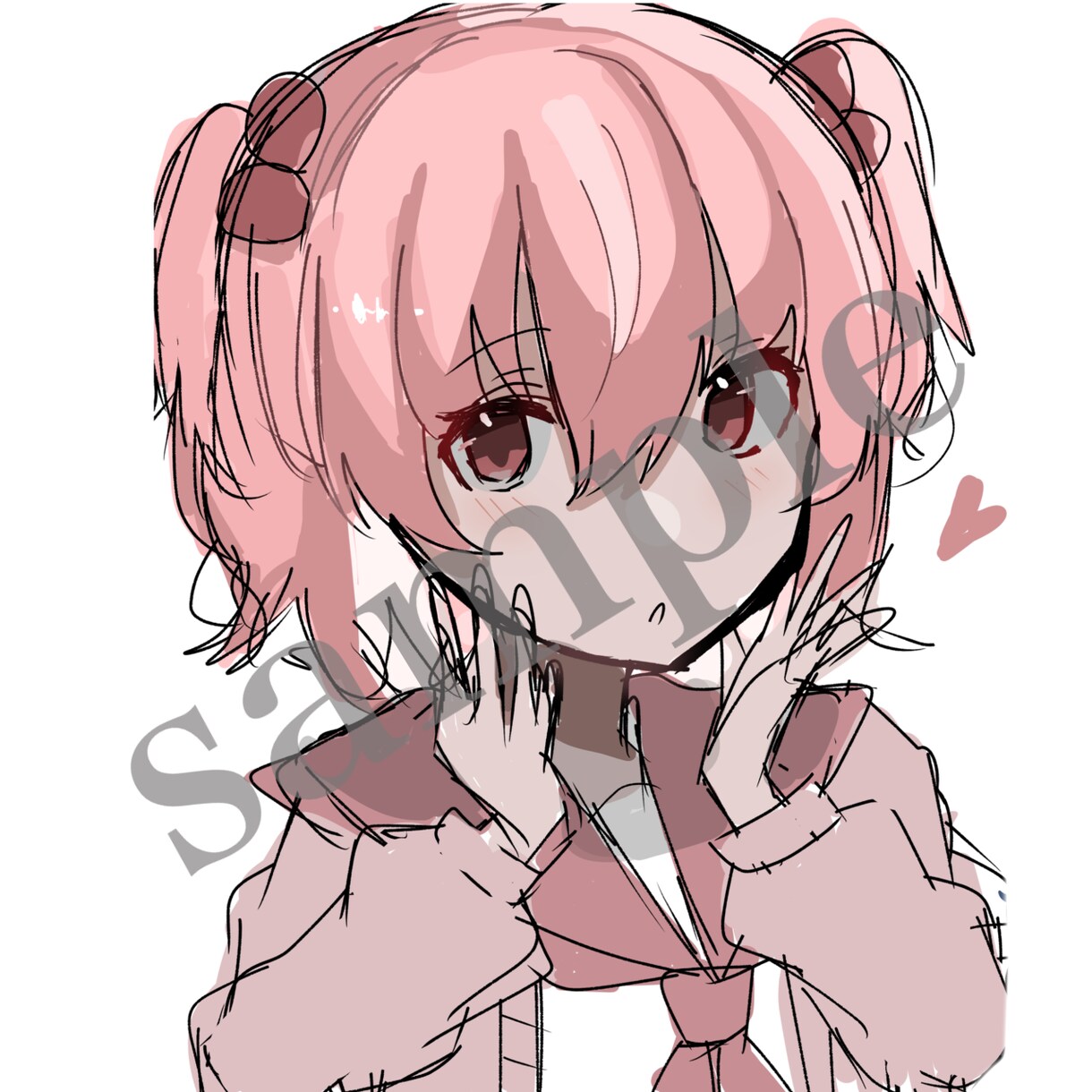 可愛い系・かっこいい系のSNS用アイコンを描きます ※萌え系や男性のイラスト/オリジナルキャラクターのみです イメージ3