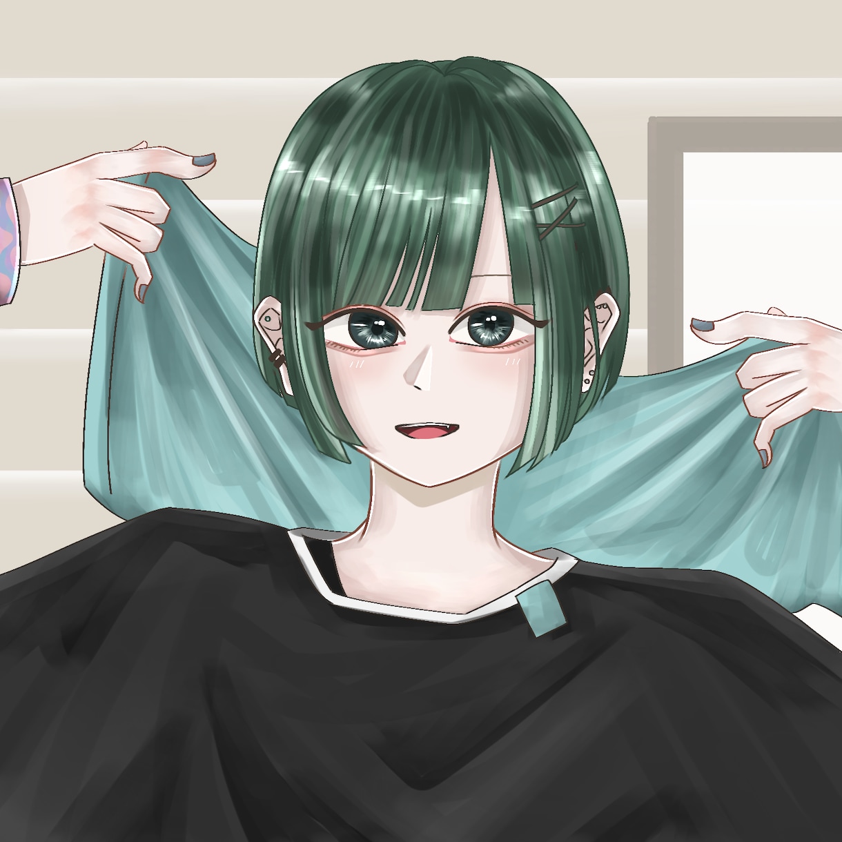 SNSで使えるアイコン・夢絵などなんでも描きます 丁寧に早くお届けします。かっこかわいい男子・女子が得意です！ イメージ1