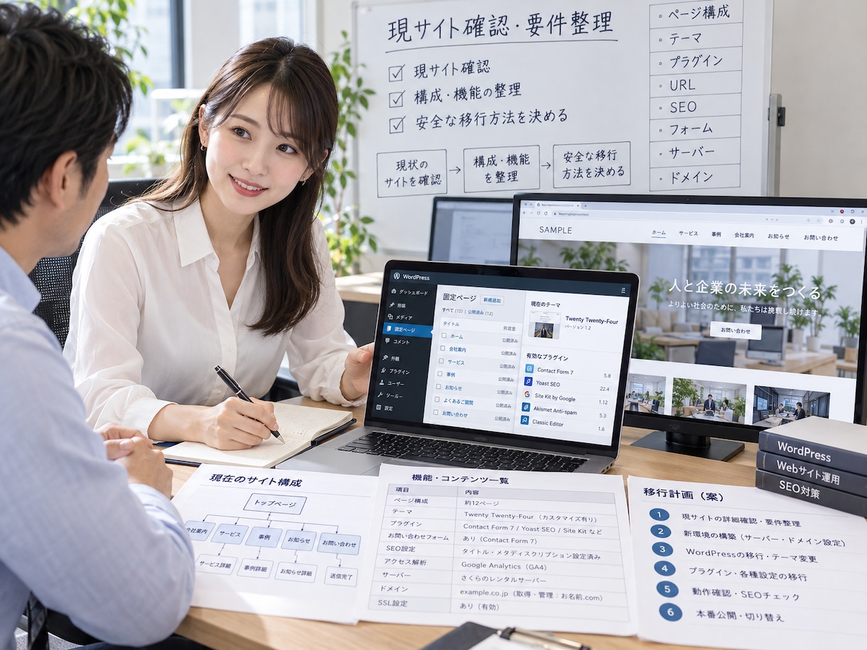 WordPressサイト移行・テーマ変更対応します STUDIO移行・テーマ変更・プラグイン移行まで対応 イメージ2