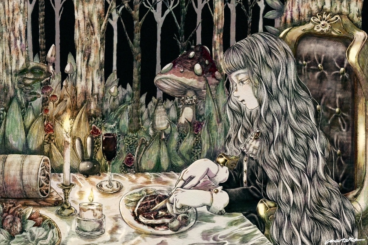 細やかで目を引くイラストを描きます 表紙やMV、グッズなど商用利用に特化した商品です イメージ1