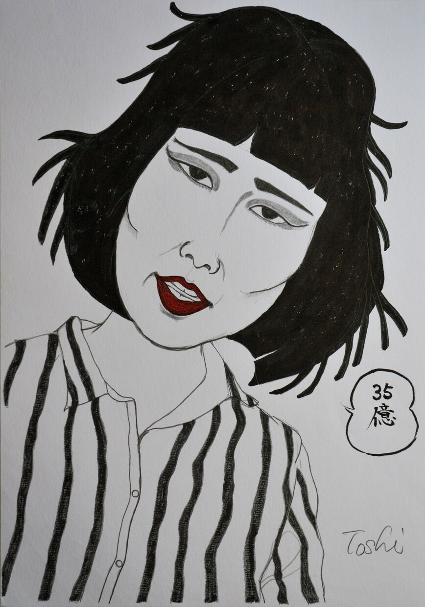only oneの似顔絵を作成します 経験豊富な似顔絵イラストで個性を出そう イメージ10