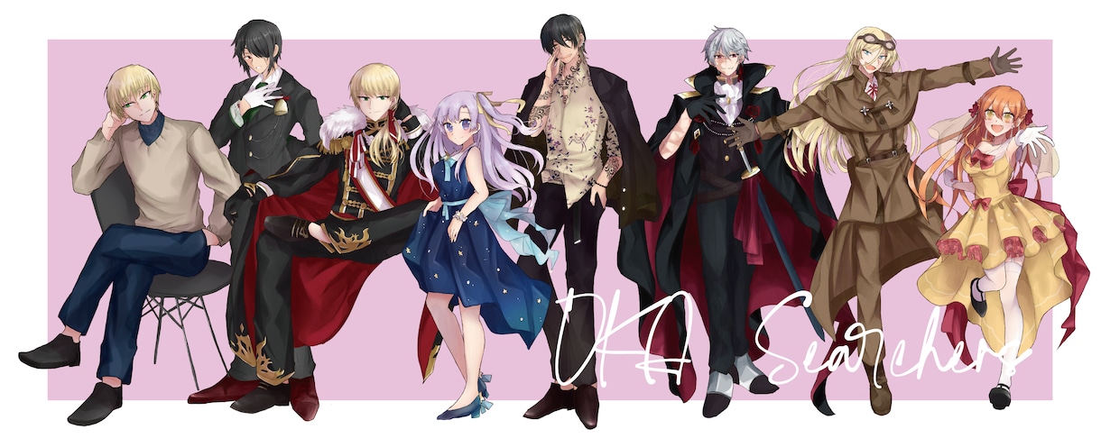 TRPG用立ち絵・アイコン等お受けします TRPGやゲーム制作などにご利用頂ける立ち絵を作成いたします イメージ9