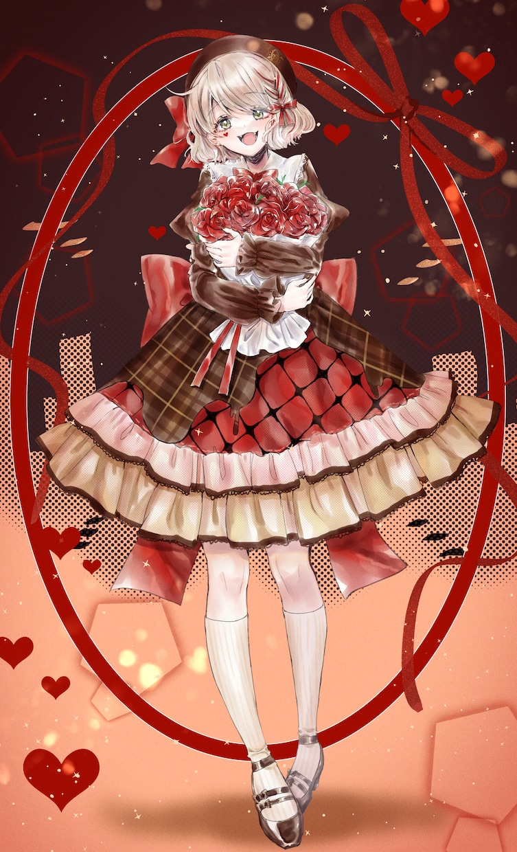 煌びやかで透明感のある水彩風イラスト描きます 男性も描けます！立ち絵やキャラデザ、動画サムネにどうぞ！！ イメージ4