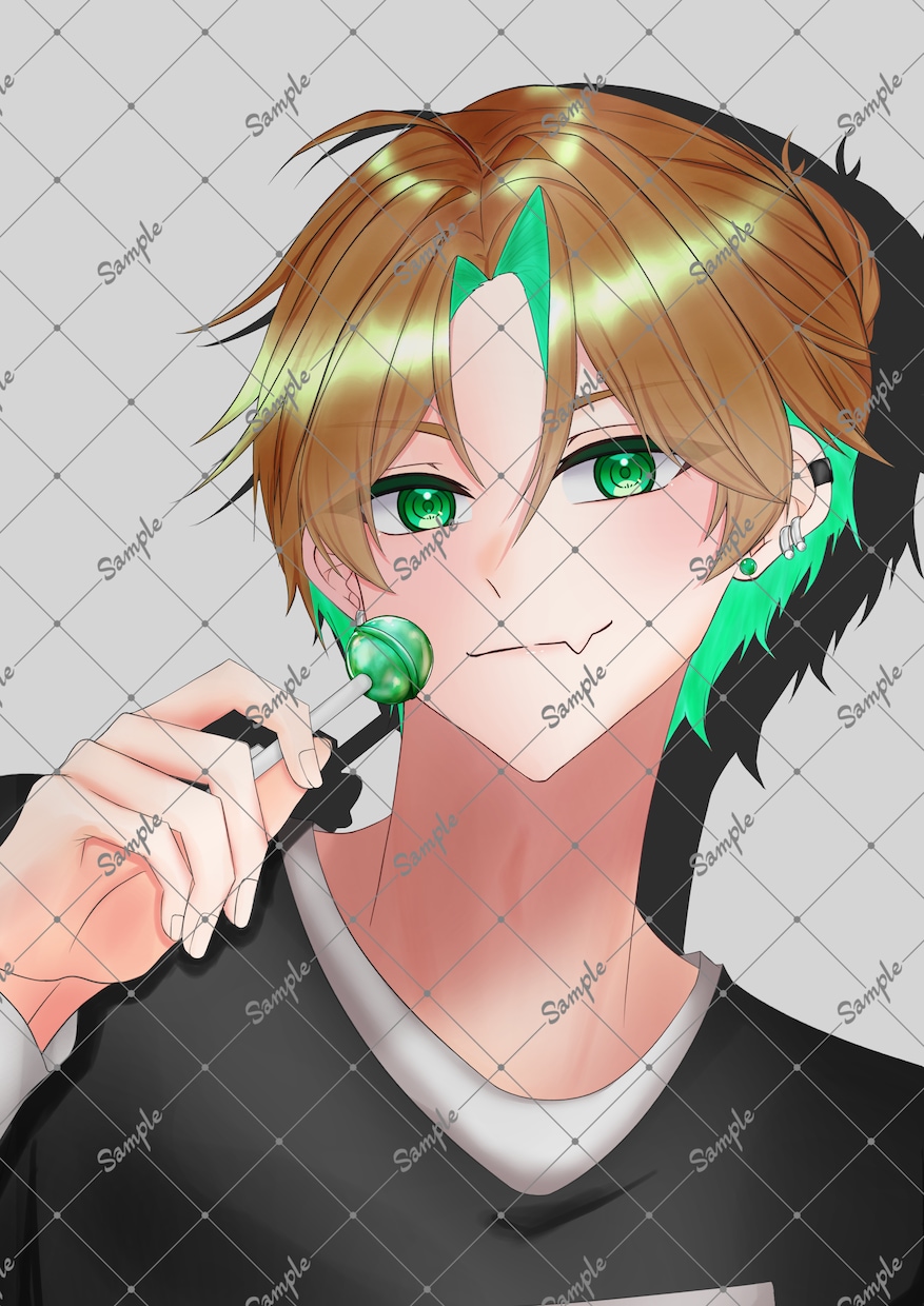 1枚絵などのイラスト制作します 1枚絵/MV用/配信用イラストなど イメージ9