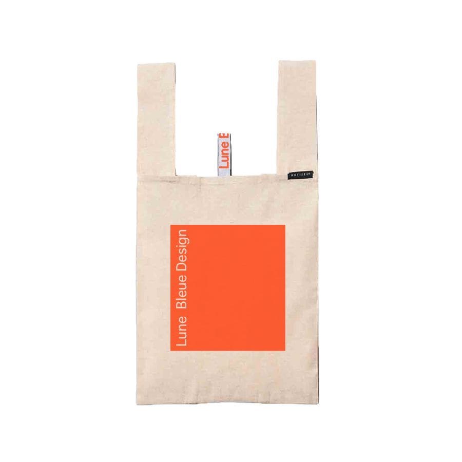 エコバッグにもなる！Shop bagデザインします エコバッグやミニバッグにもなるバッグをお洒落にデザインします イメージ2
