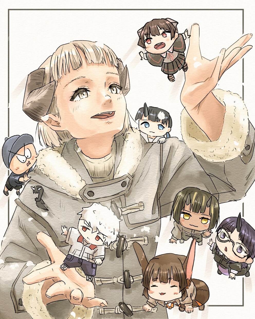 キャライラスト描きます ご要望にそったイラストや、ミニキャラなどを制作します！ イメージ9