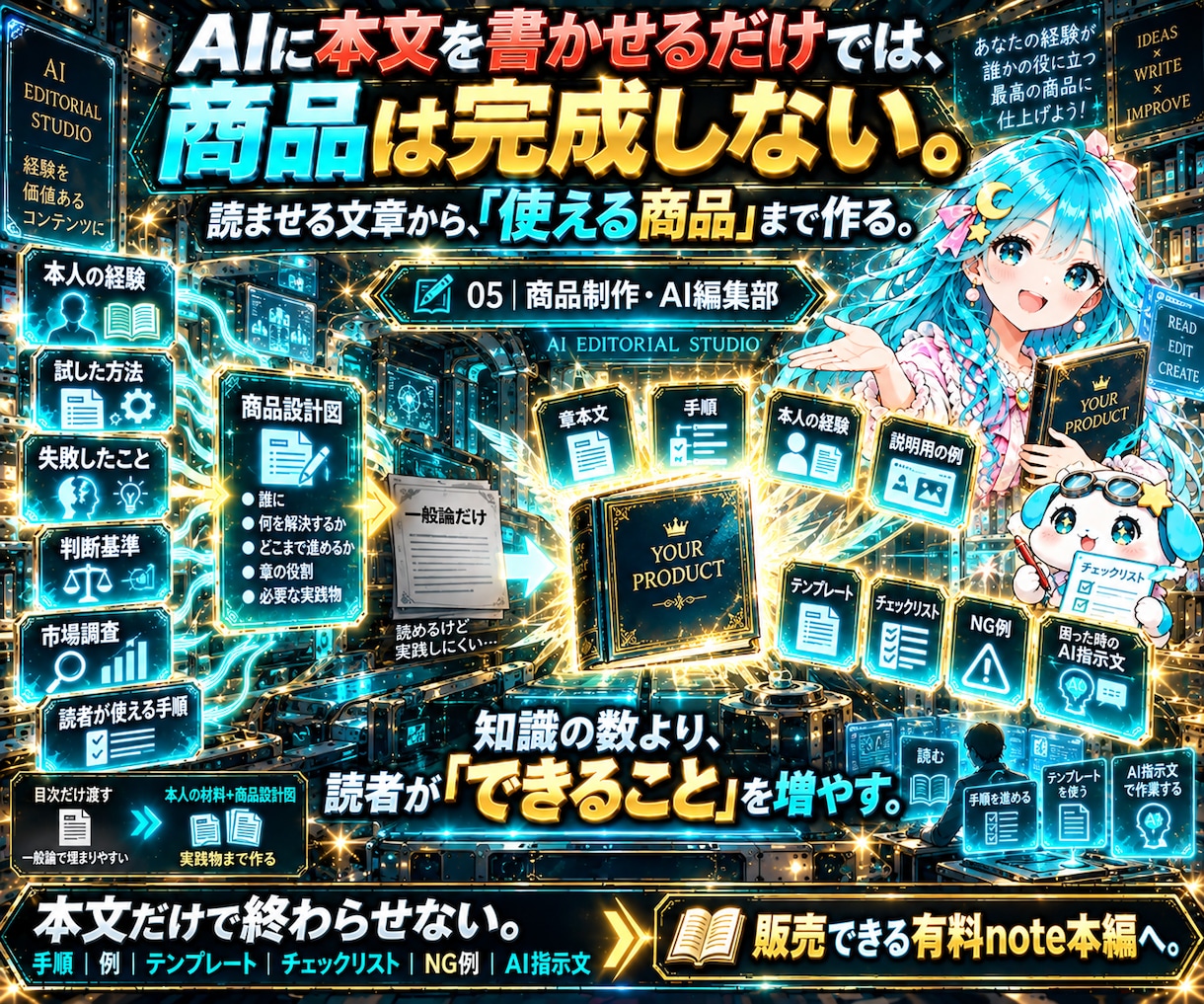 AI商品化×Threads×note販売を学べます 初心者向け｜副業マニュアル｜ゼロイチ｜AI自動化｜在宅ワーク イメージ7