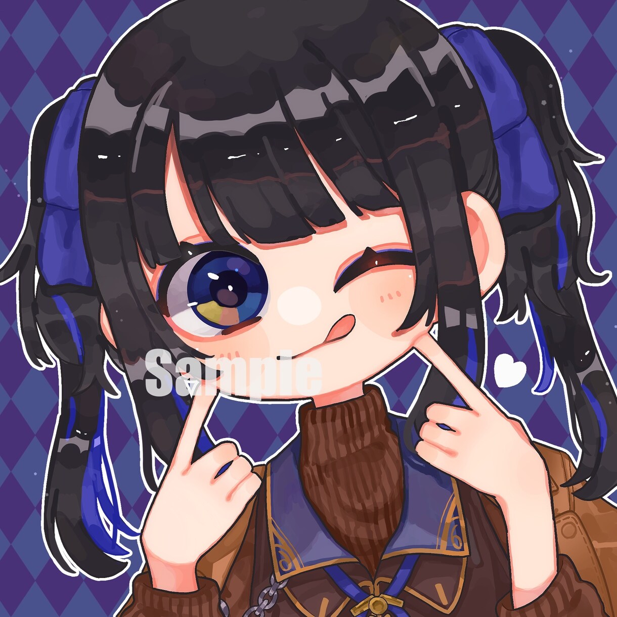 ポップなかわいいイラスト描きます あなたのアイコン、ヘッダーおまかせください！ イメージ2
