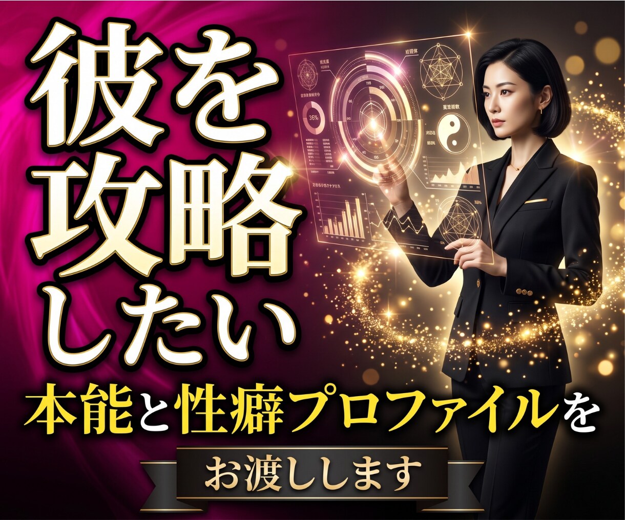 不倫・復縁・彼の【本能と特性】を鑑定します 霊感ゼロ・統計学100%の彼のトリセツ攻略レポート イメージ10
