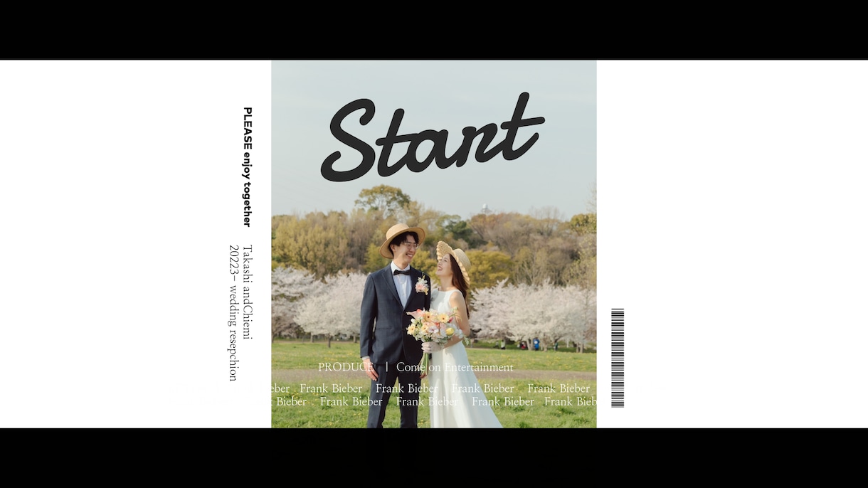 7.トレンドデザインのオープニングムービー作ります DVD納品、音楽変更可能！大人気のデザイン結婚式に彩りを イメージ6