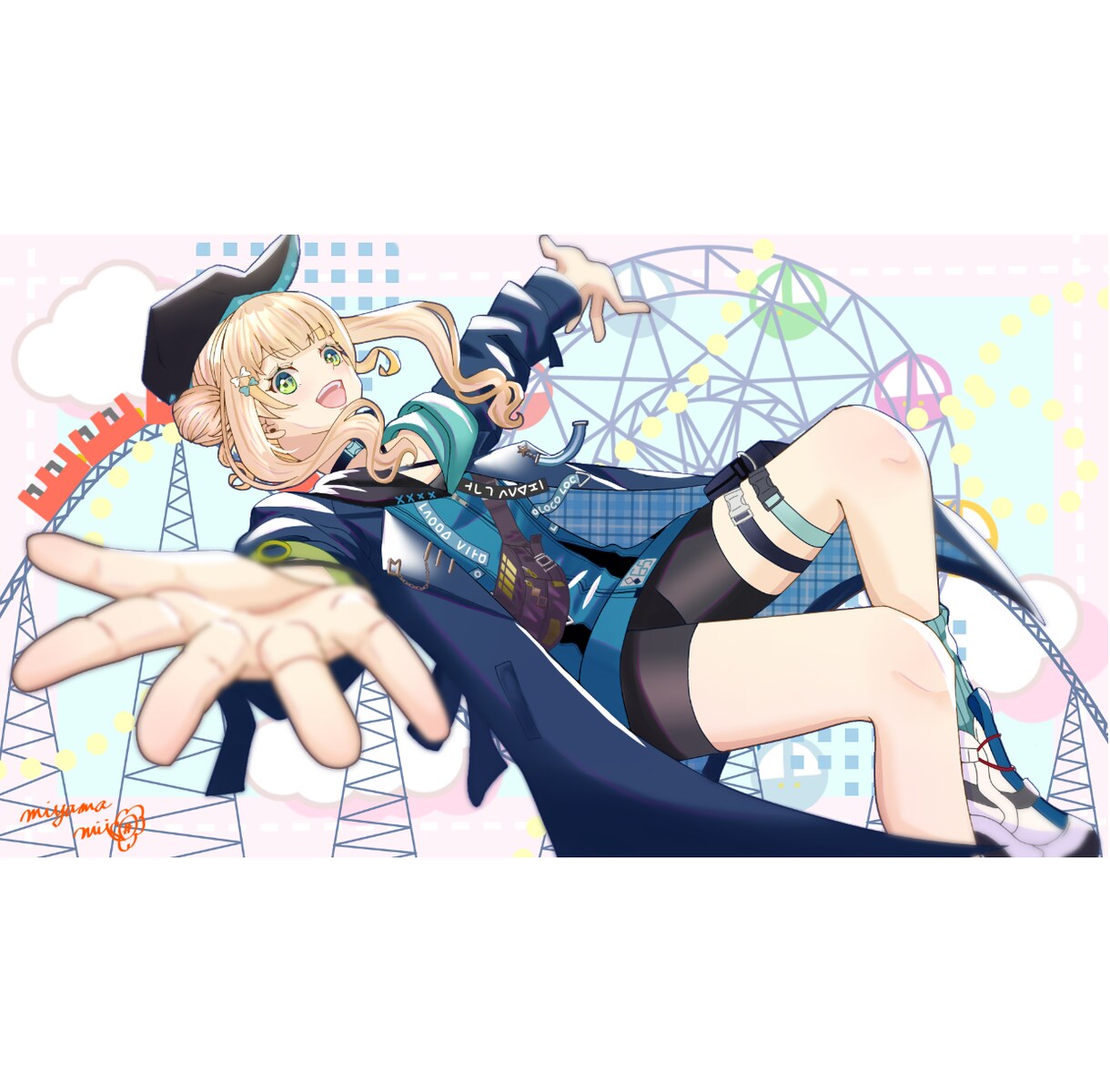 記念日、パネル開けイラスト制作します 記念日、イベント、IRIAMパネル開けイラスト イメージ6