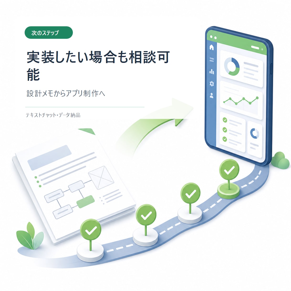 LINE受付アプリを設計します LINE依頼受付と担当通知を整理 イメージ10