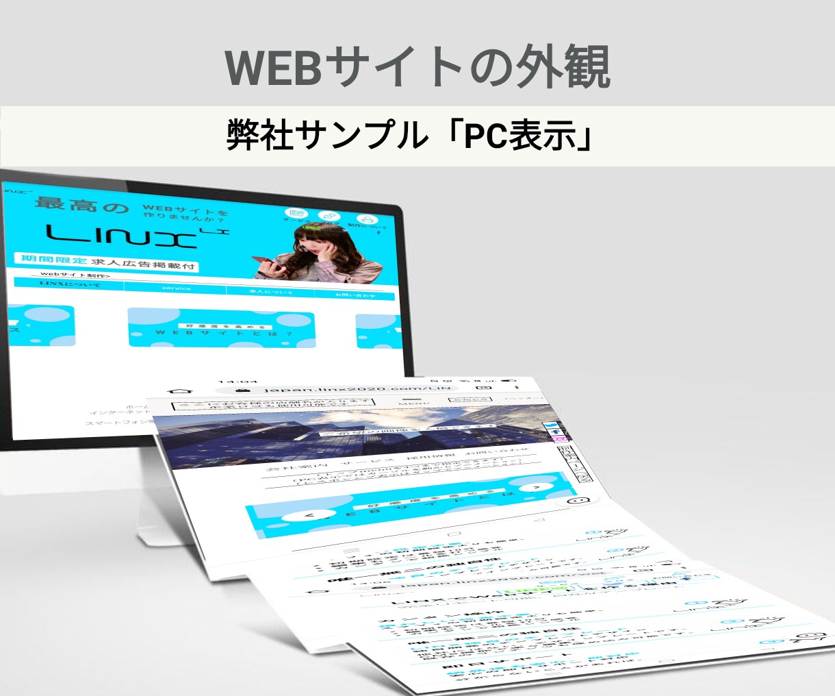 制作会社が「驚安」で「ECサイト」を制作致します 本格的な制作会社が「○○な○○」はせず制作致します！ イメージ2