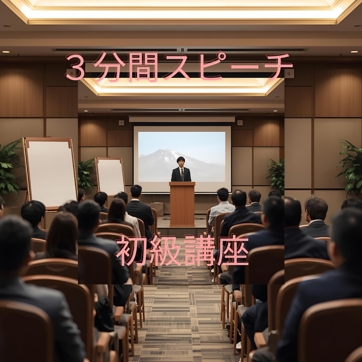 初心者向けの三分間スピーチ初級講座レッスンをします 話しのテンポが重くなってしまう話し方を改善しょう イメージ1