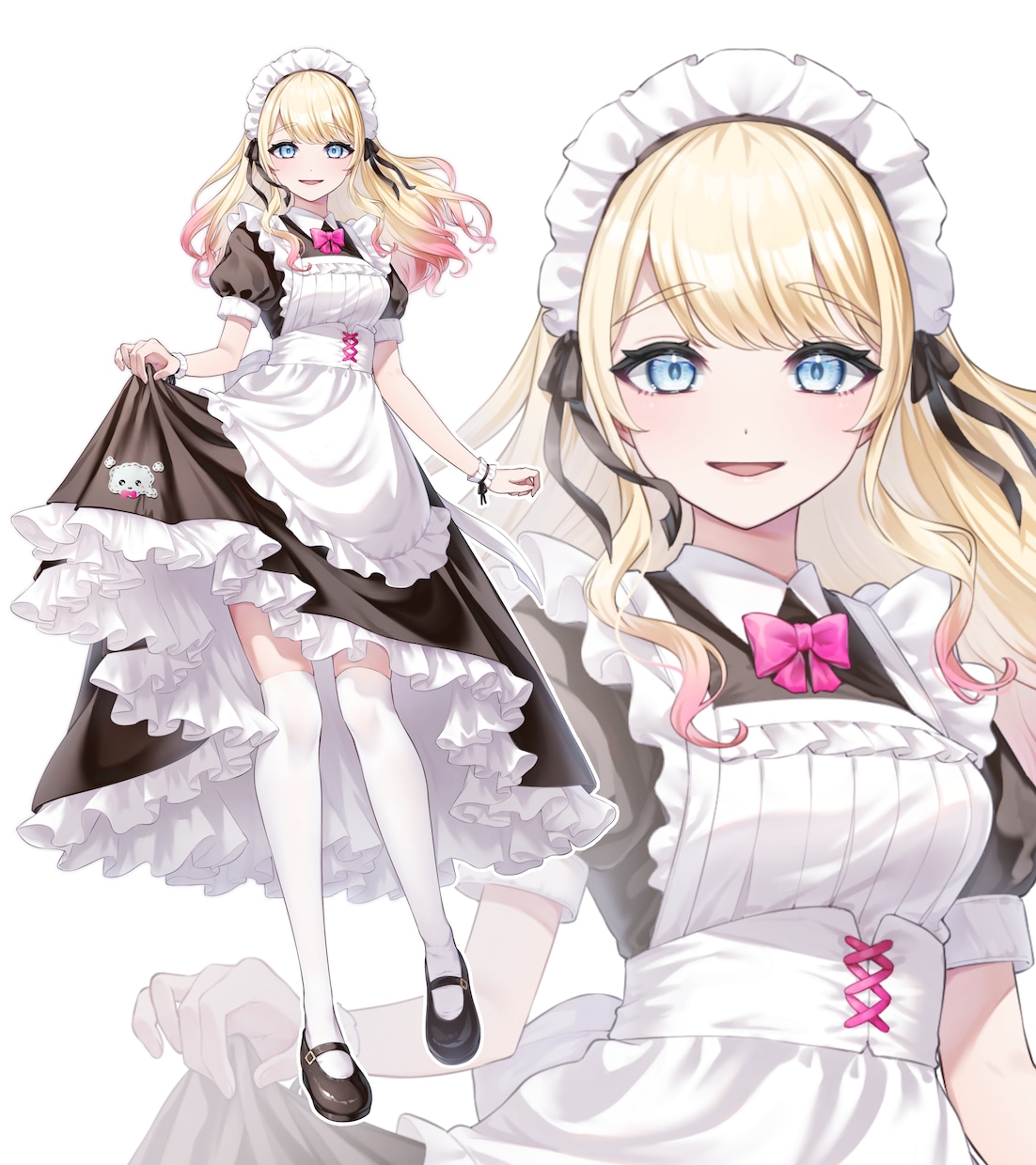 Live2D用パーツ分けイラスト・立ち絵制作します Vtuber、キービジュアル、ゲーム、TRPGに イメージ10