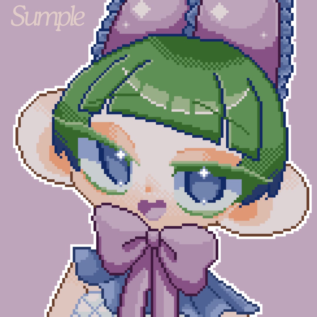 ドット絵アイコン制作します かわいいドット絵であなただけのSNS用アイコンをお作りします イメージ7
