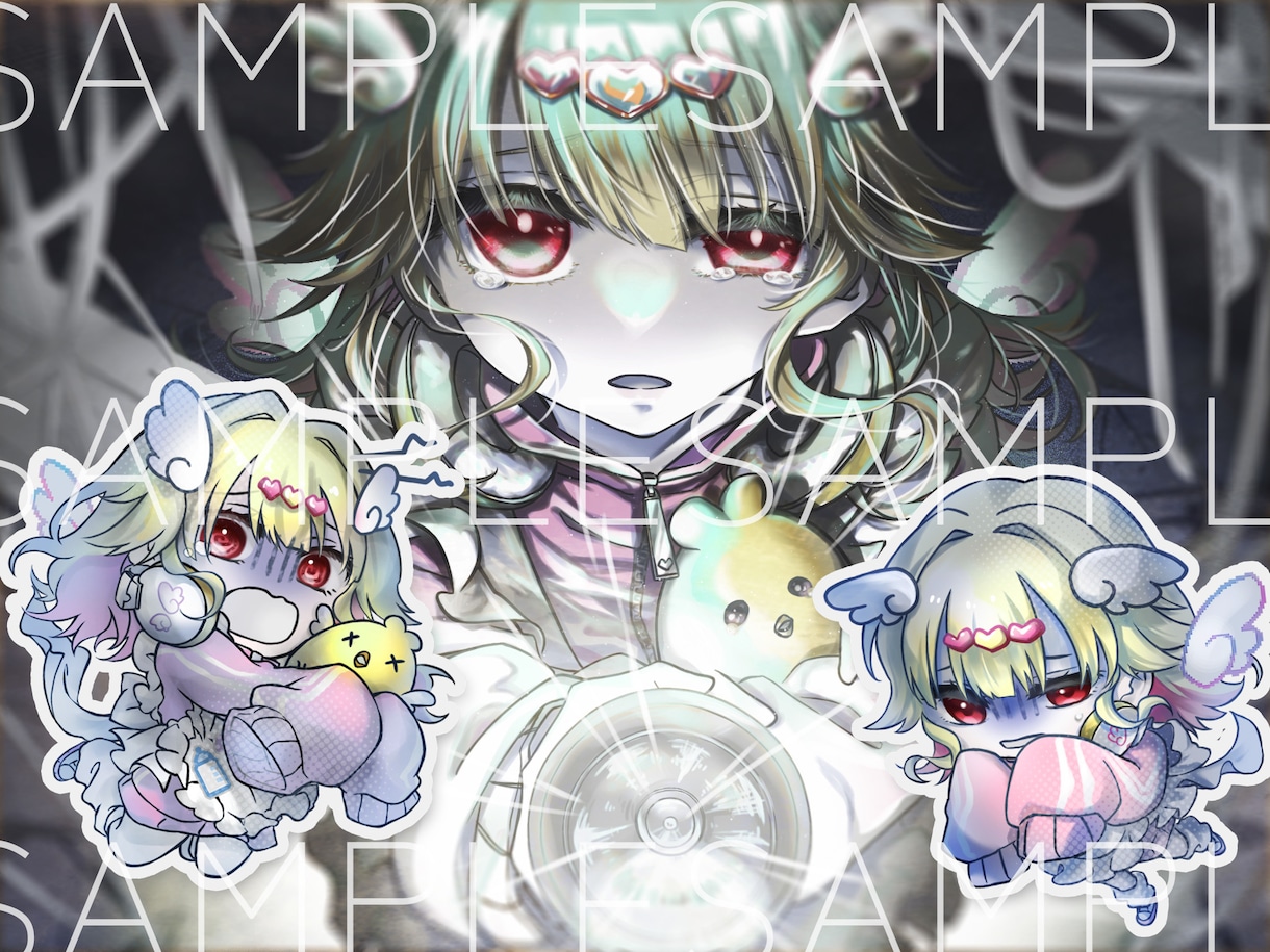 限定10名｜イラスト全般【2000円】で制作します 一枚絵｜人物｜デフォルメ｜挿絵｜TRPGなどのイラスト制作 イメージ8