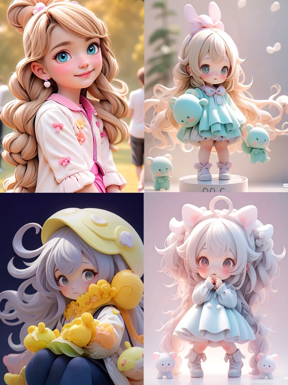 最大5枚まで作成します 可愛い幼女風 イラストを作成致します！ イメージ1