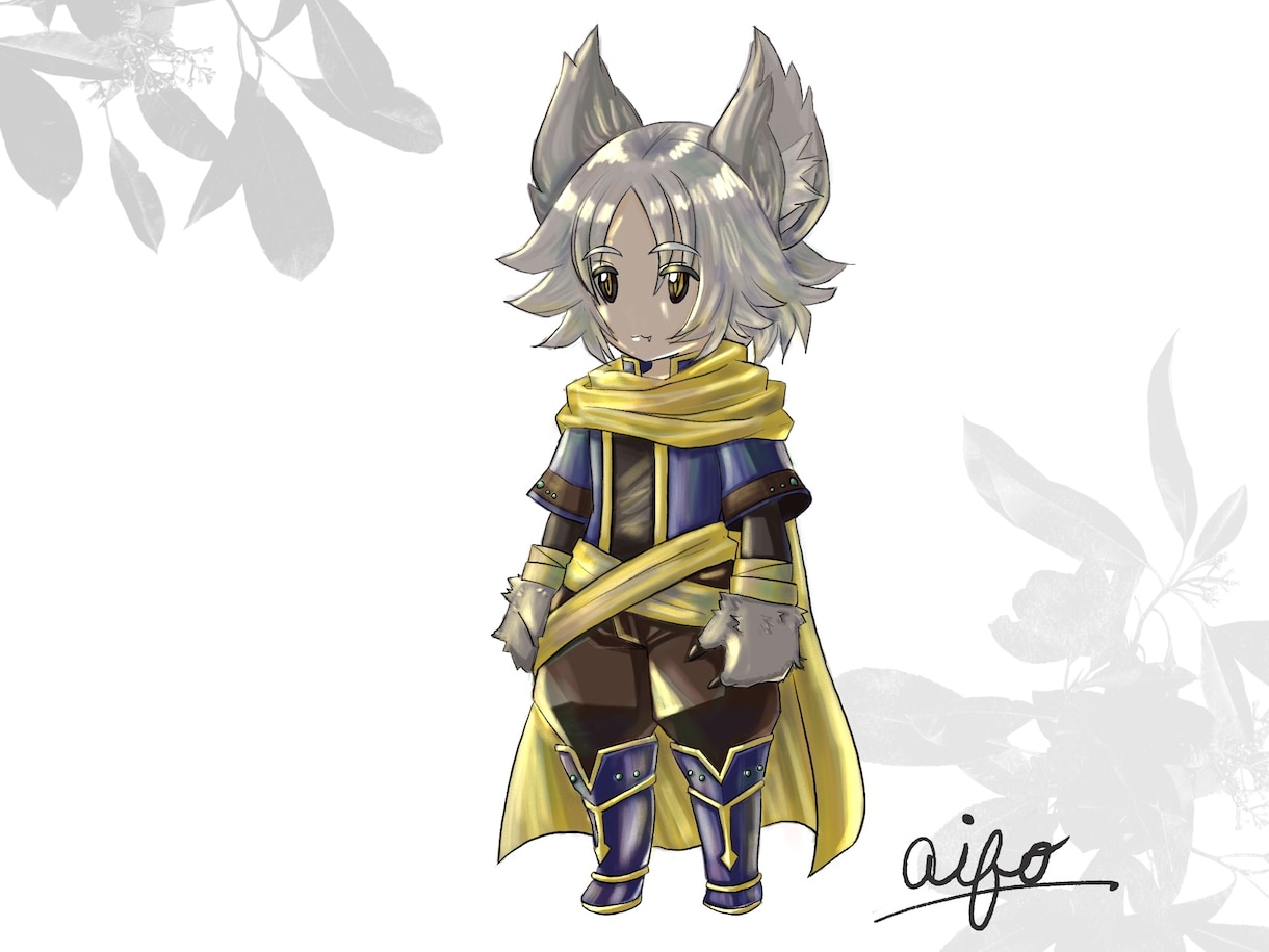 ゲーム内で使用するキャラクターのイラスト作成します ソシャゲ風のちびキャラやアイコン描きます！ イメージ5