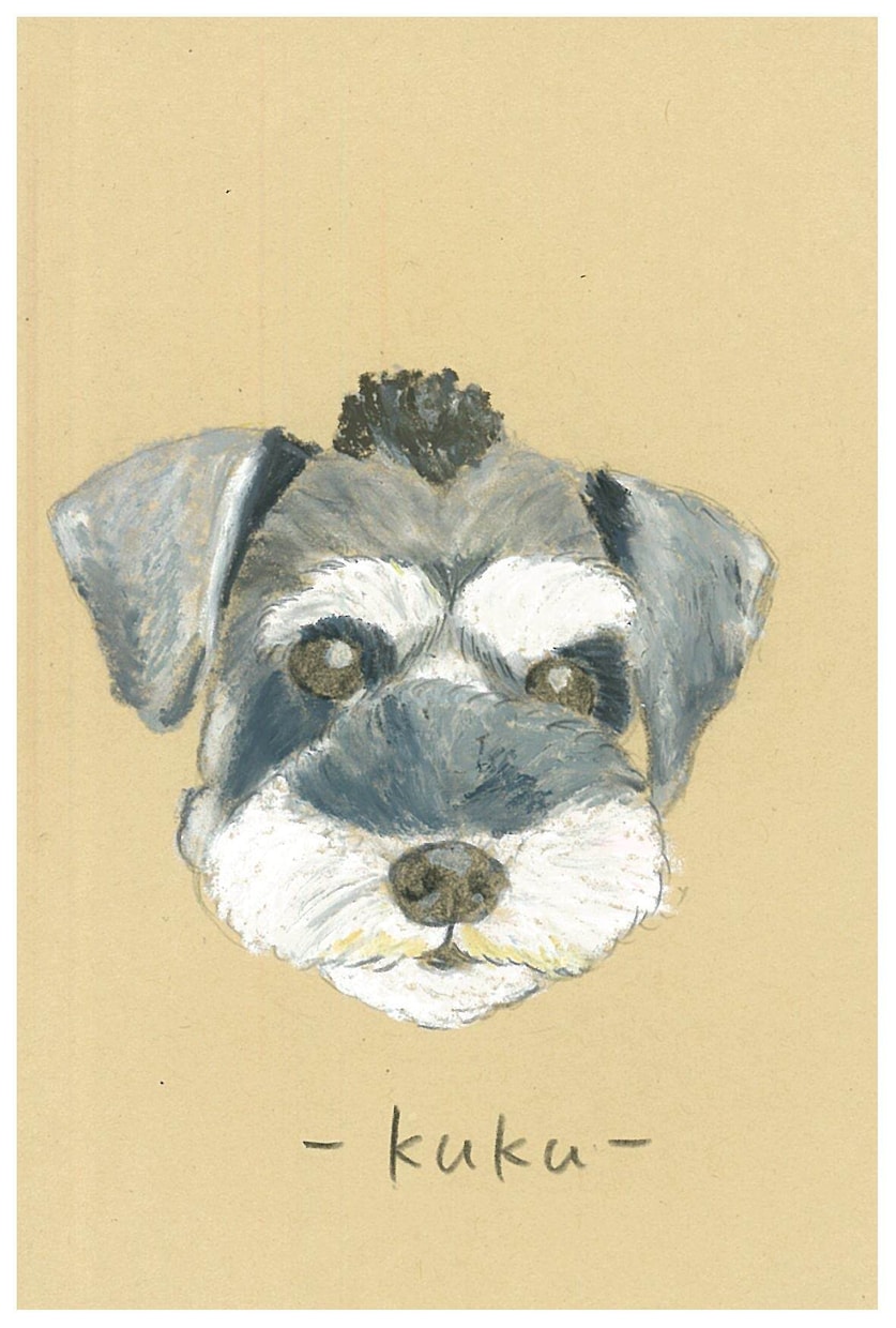 愛するわんちゃんの似顔絵を描きます 虹の橋を渡ったわんこの思い出や愛犬家の友人へのプレゼントに イメージ7
