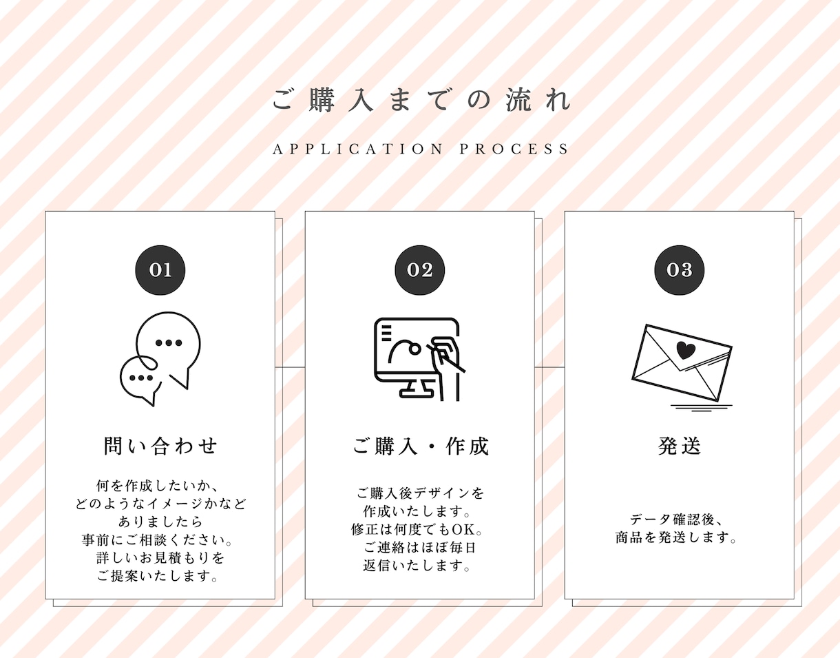 ブライダルペーパーアイテムフルオーダー受付ます 希望デザインからオリジナルデザインまで幅広く対応！ イメージ2