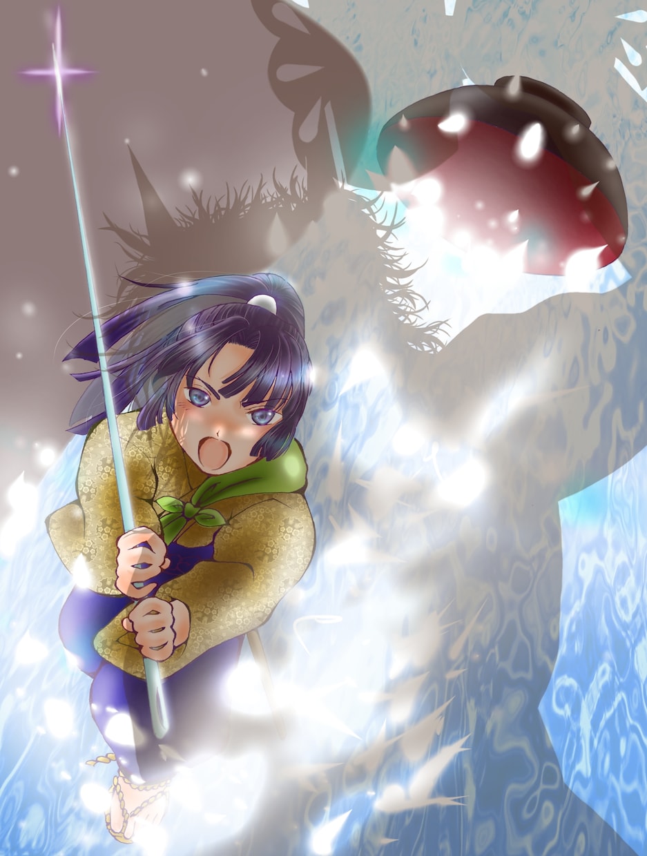 アニメ、漫画系イラスト一枚絵お描きします アイコン、ヘッダー、挿し絵、ネット小説表紙絵等にオススメ！ イメージ5