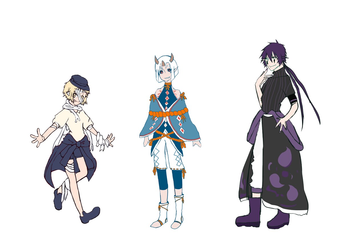 キャラクターイラストを描かせていだだきます あなただけのイラストをご提供いたします。※詳細はDMまで。 イメージ3