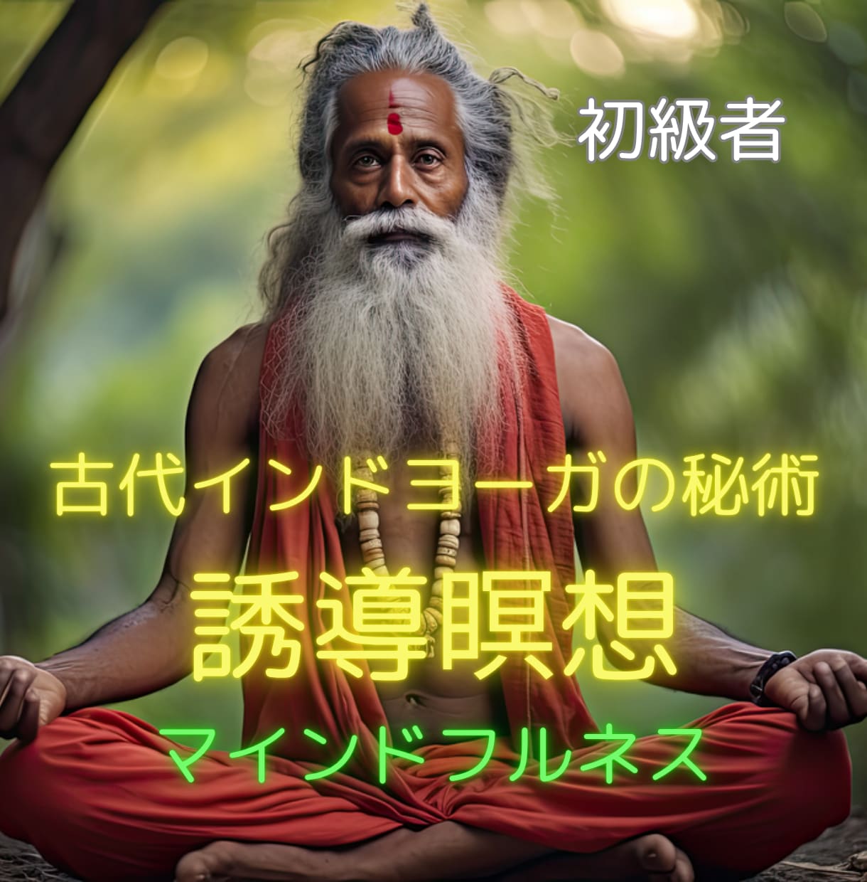 古代インドヨーガの秘術でこころの平安を得られます 瞑想の熟練者と同じ意識状態を体感してみてください イメージ1