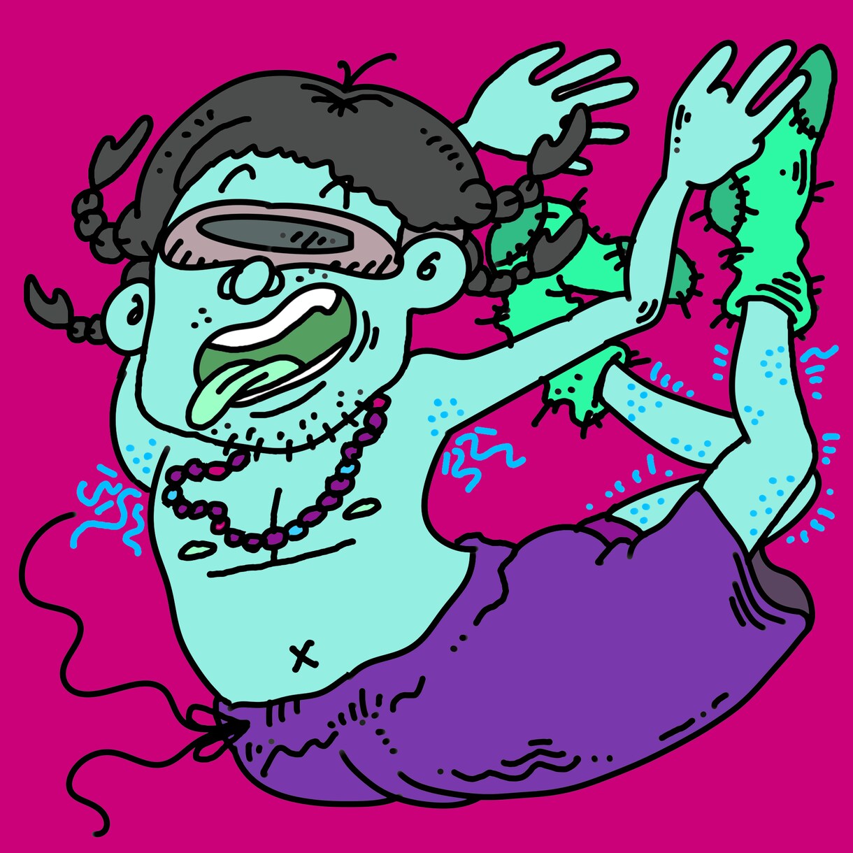 ポップで中毒性のあるあなただけのイラストつくります 量産型じゃ物足りない人へ。あなたのクセをキャラクターにします イメージ4