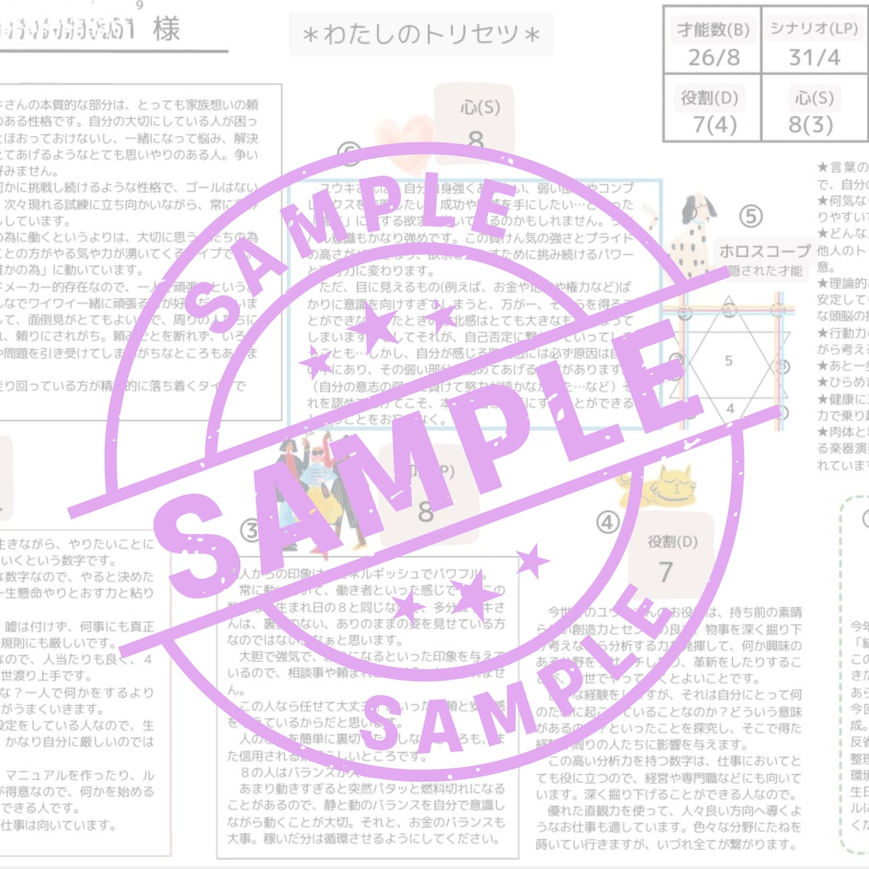 あなたの取説、運気、全てまるっとお答え致します 自分の本質、運気の流れも、お悩み事も、これ一つで解決！ イメージ2