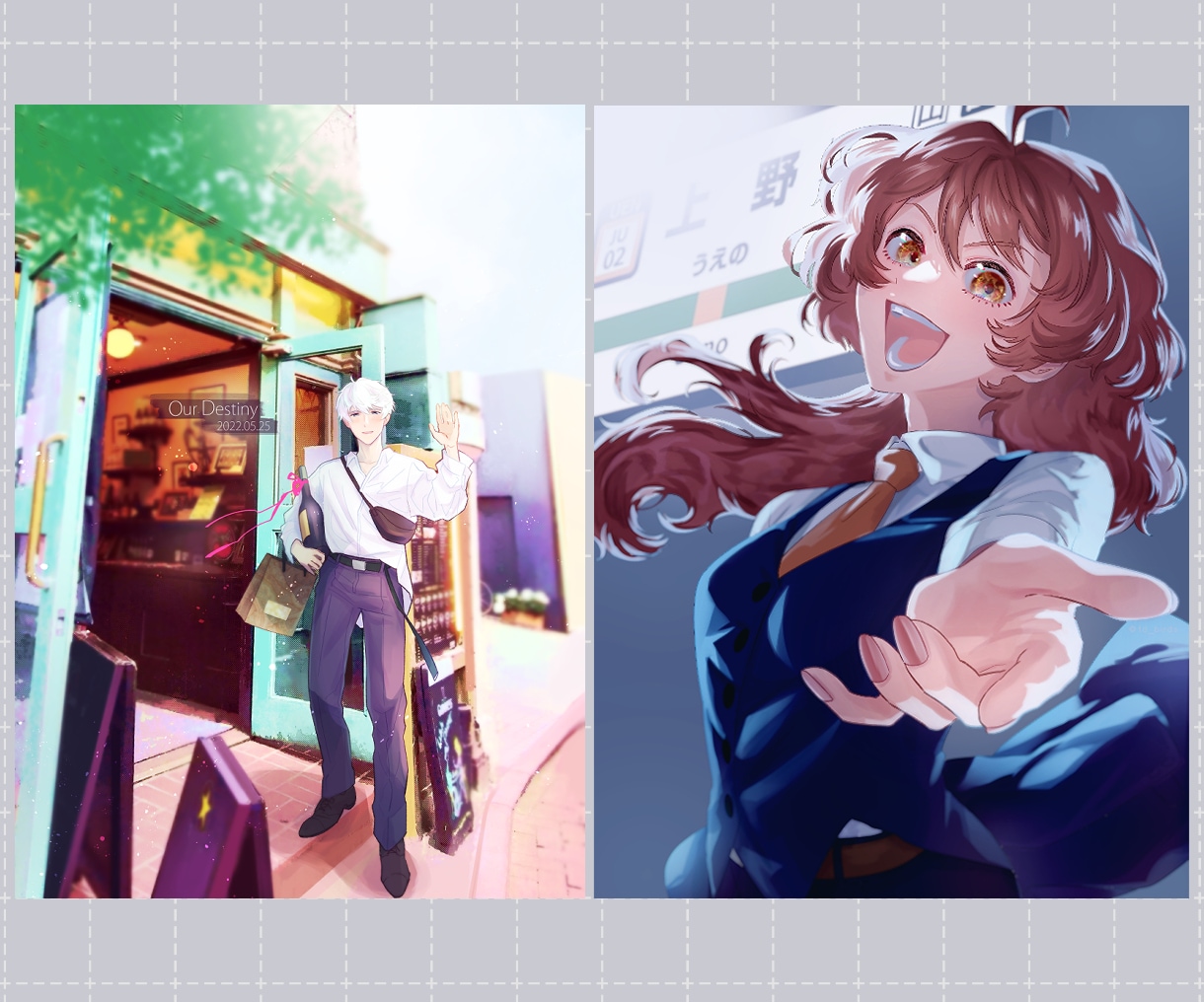 華やかで物語のあるイラストをお描きします ワンシーンを形に✧構図・背景・小物おまかせOK！ イメージ1