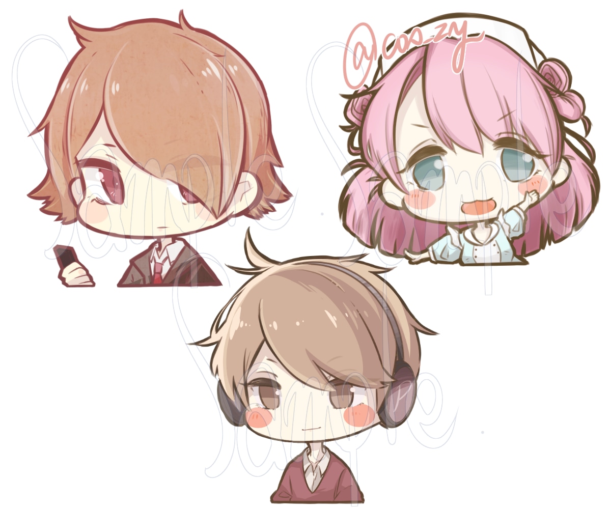 人気御礼★アイコンに使える！可愛チビキャラ描きます 自分だけのキャラクターが欲しいあなたに！ イメージ2