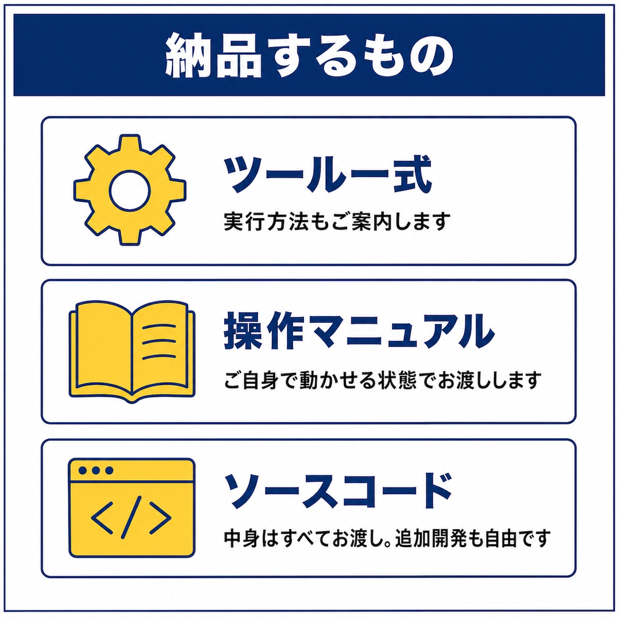 Pythonであなた専用の業務ツールを作成します エンジニア歴10年｜要望を伝えるだけ、打ち合わせ不要 イメージ7