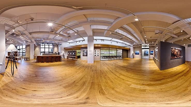 インドアビュー(360°写真)撮影します 店内の360°写真「20名限定格安」で撮影 イメージ1