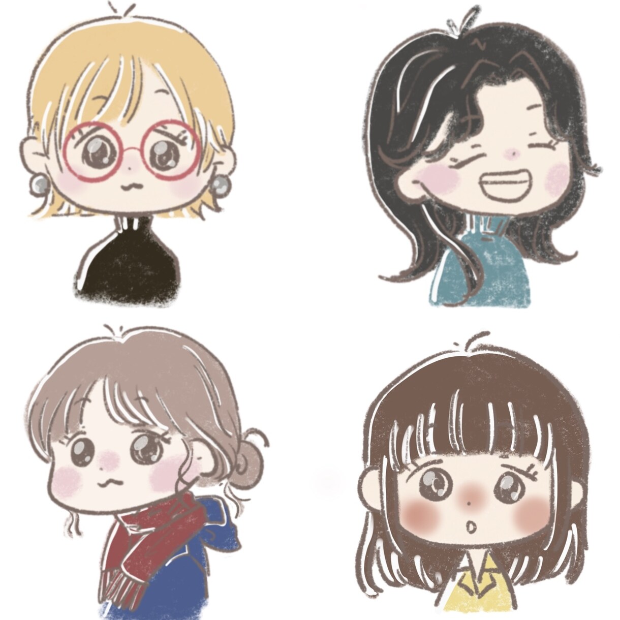 アイコン画像作成します アイコン画像、挿絵作成など対応いたします。 イメージ3