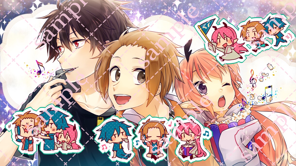 フルカラーイラスト描きます 繊細さ・美しさを売っております イメージ5