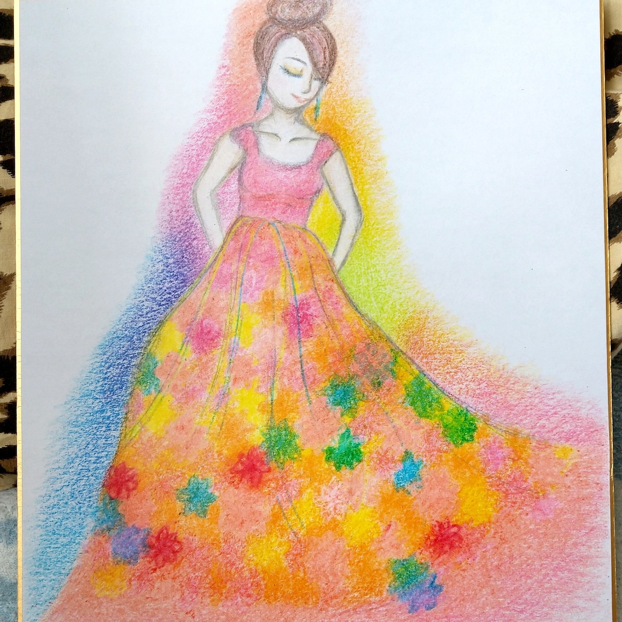 ペット、似顔絵などオーダーいただいたものを描きます 基本的にクーピーで描いてます！ イメージ3