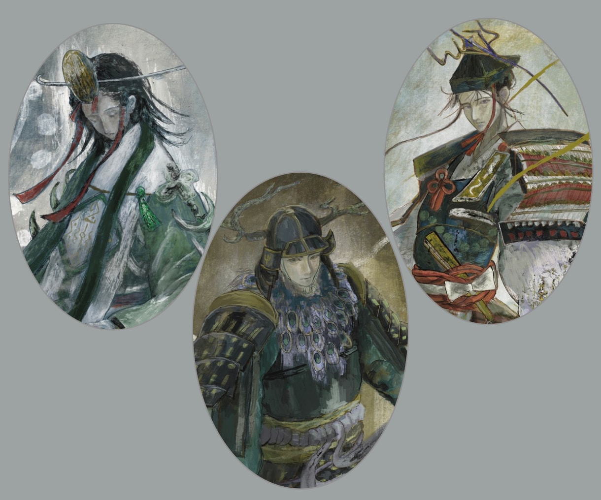 梅】神秘的でどこか退廃的な一枚絵を描きます 商用・二次利用〇　手軽に卯月麦の世界観をお手元に イメージ2