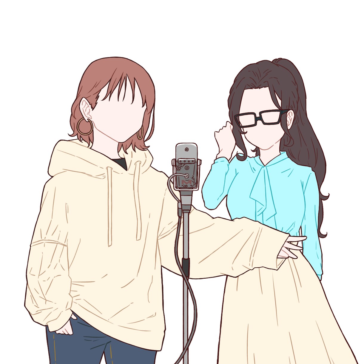 修正5回◎！仲良しカップルの線画イラスト制作します インスタやLINEと相性バツグン！素敵な思い出を形にします イメージ8