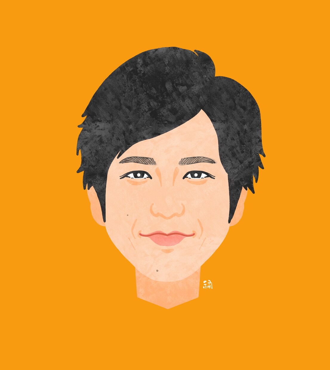 柔らかポップな雰囲気の似顔絵作ります SNSのアイコンなどにオススメ★ イメージ6