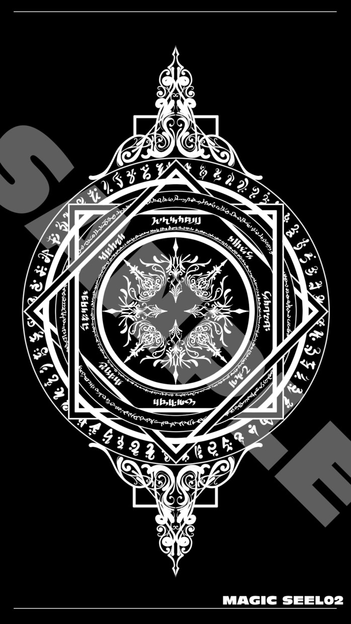 オリジナル魔法陣デザインを制作します 配信・表紙・グッズ等に使える、オリジナルの魔法陣を１点制作 イメージ2